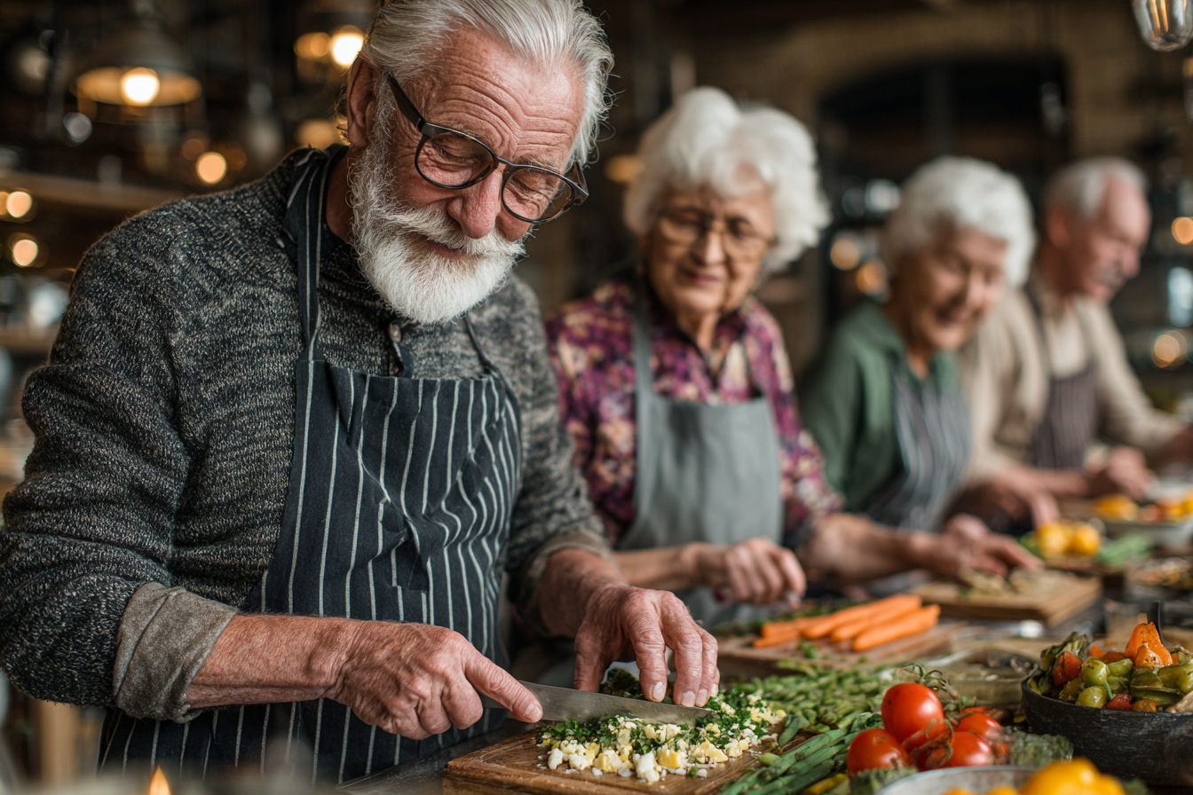 Echipa de specialiști în nutriție pentru seniori